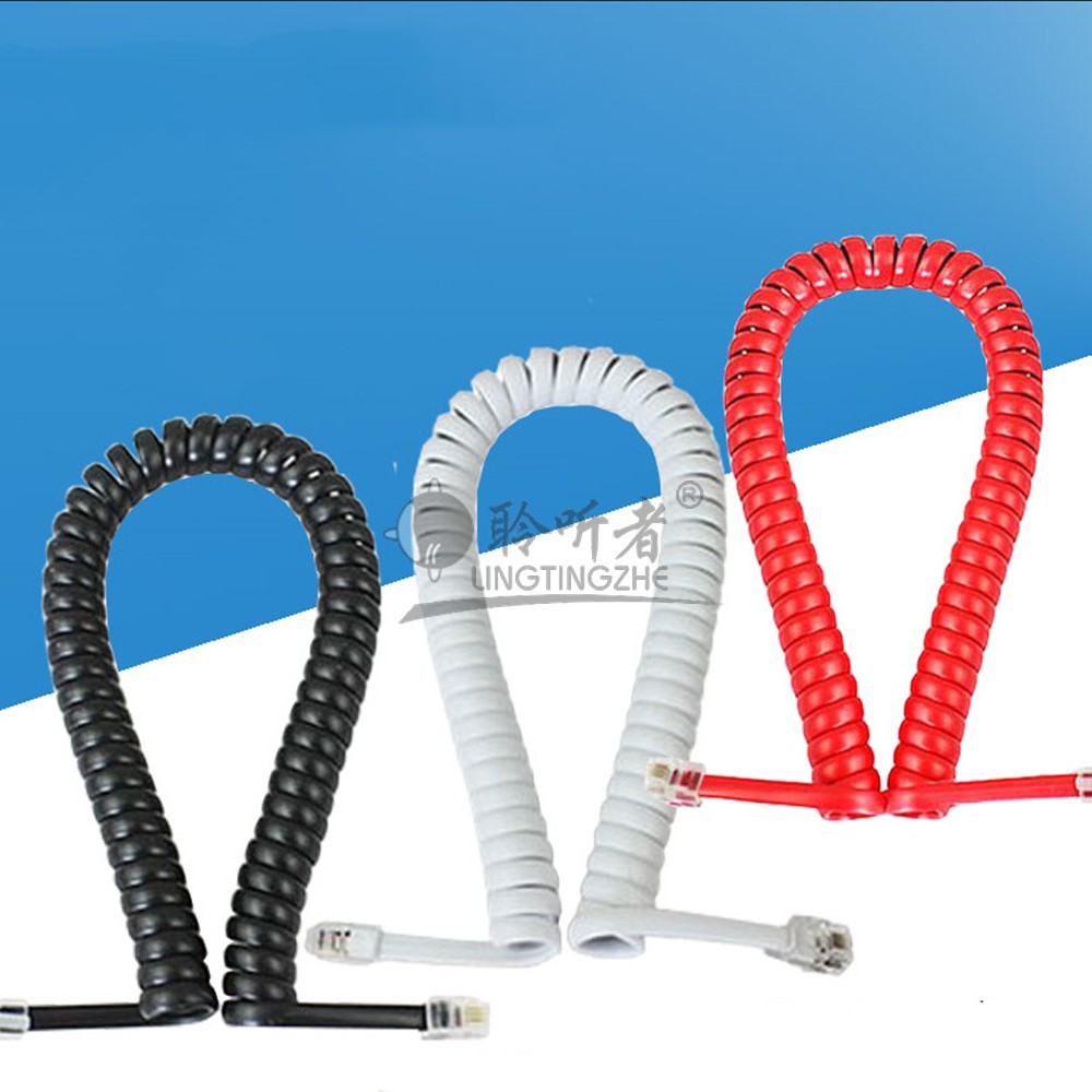 电话曲线各种电话机话筒线电话线弹簧曲线弹弓线