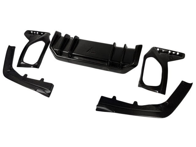 Factory Direct Sales Bmw Body Kit Suitable for 2023 G20 G28 Fd Models Carbon Fiber Rear Lip Modified Carbon Fiber Rear Diffuser
