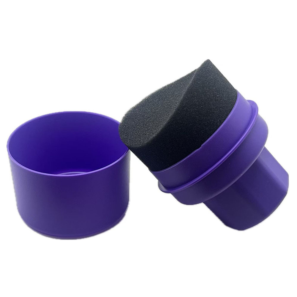 Car cleaning tools – Qìchē Polishing Waxing Sponge - purple