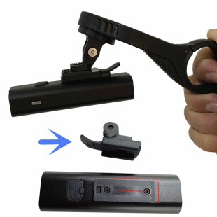 Bicycle code meter rack base headlight rack flashlight student night riding applicable Black Bird/rock equipment accessories
