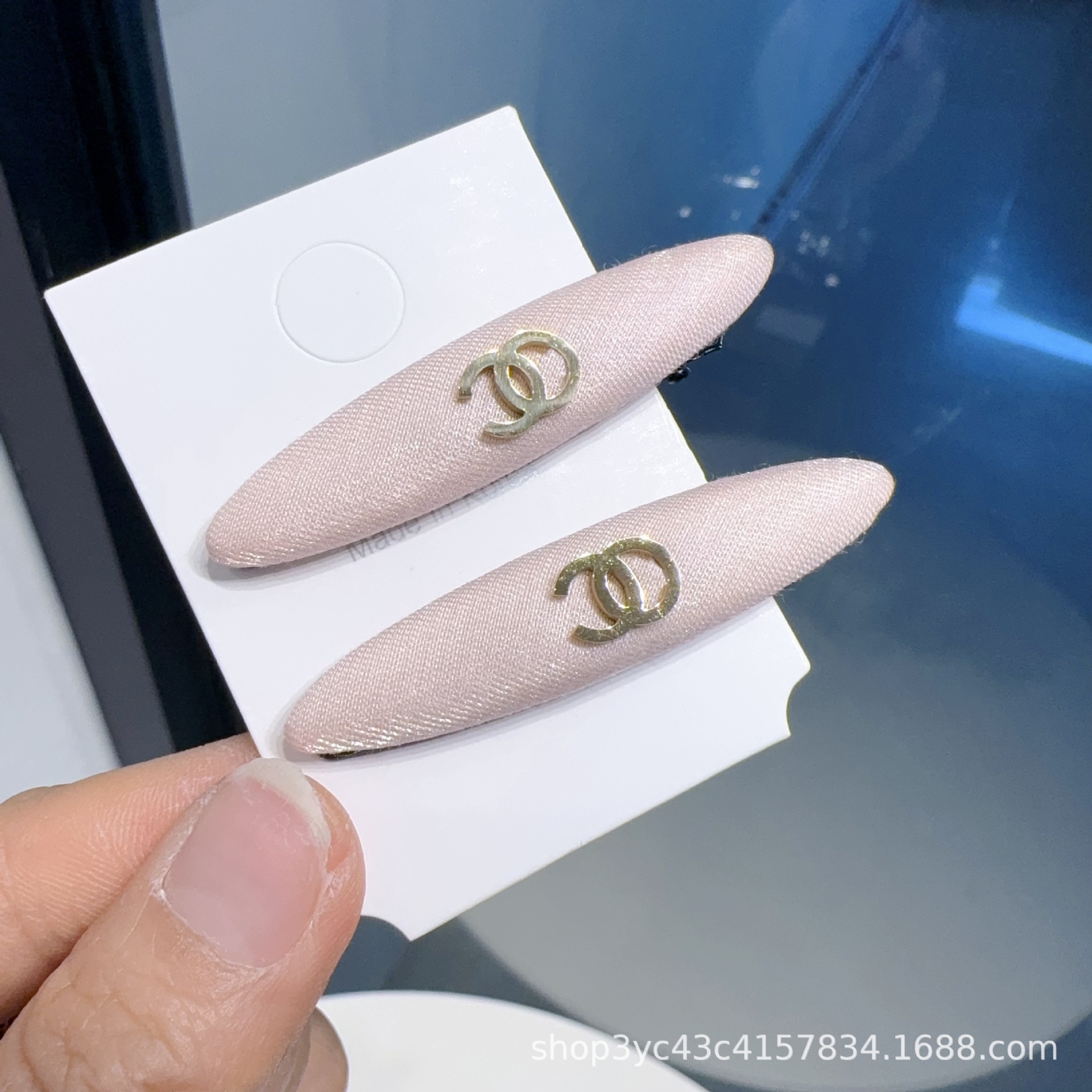 Gold label pink pair