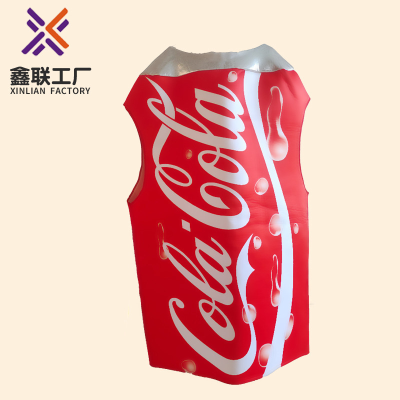Halloween cosplay Coke Clothing Cartoon Doll Costume Adult Concert Photo Fun Performance Props