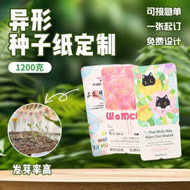 种子纸定制明星应援物料贺卡明信片定做CD专辑手绘小卡爱豆应援卡
