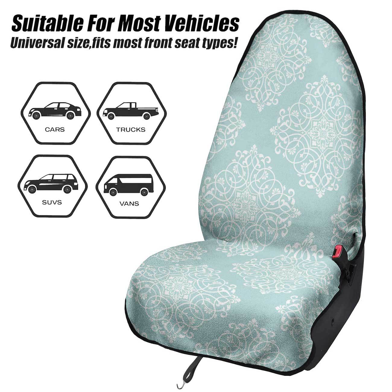 Car seat towel cover for front seats, suitable for gym and exercise, universal for all seasons, car use 171