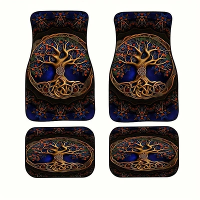Persian Nordic Abstract Style Car – Avtomobil döşəmə paspasları - 1-138-suit-34-3344cm-two-piece-pack