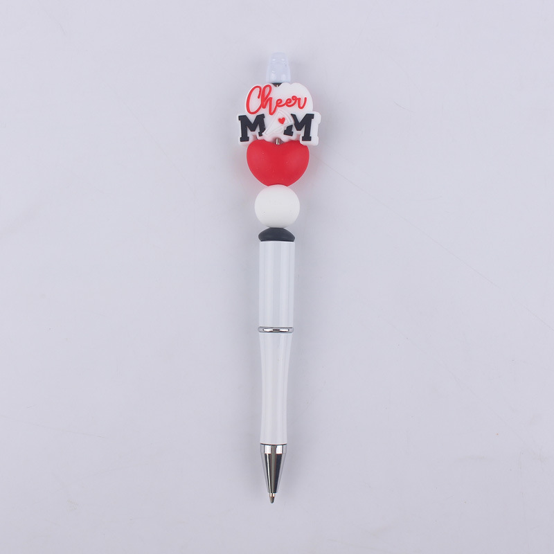 Plastic Material 1 Piece Letter Class Learning Plastic Cartoon Style Ballpoint Pen