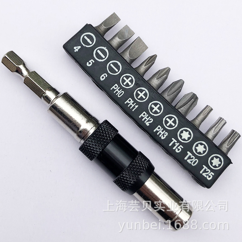 1/4 "multi-ángulo de extensión direccional varilla magnética destornillador eléctrico mango hexagonal 6,35mm cabeza del lote de liberación rápida autoblocante biela