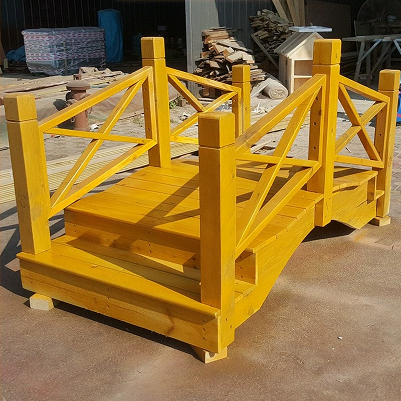 Уличный антикоррозийный деревянный мост, карбонизированный деревянный ландшафтный мост, дворовый садовый мост, китайский мост на День святого Валентина, мост-ворона, детский сад, свадебный арочный мост