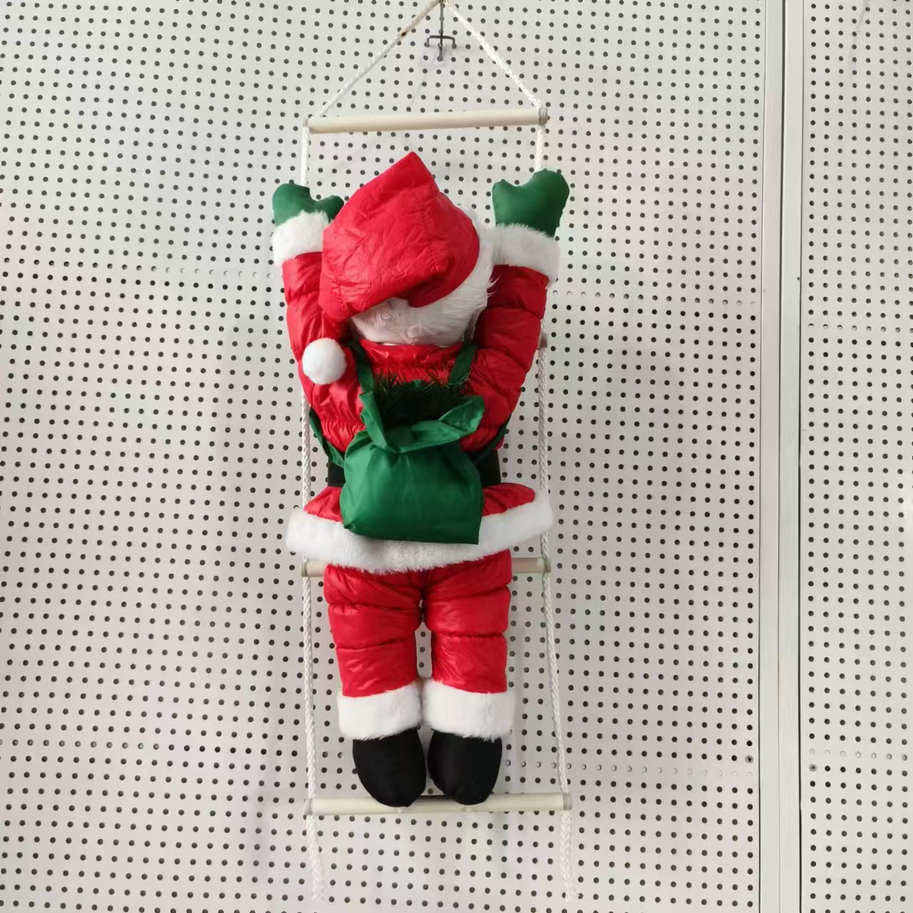 Escalera transfronteriza Santa Claus cuerda de escalada Santa Claus alce Santa Claus Spot de tamaño completo se puede personalizar de fábrica