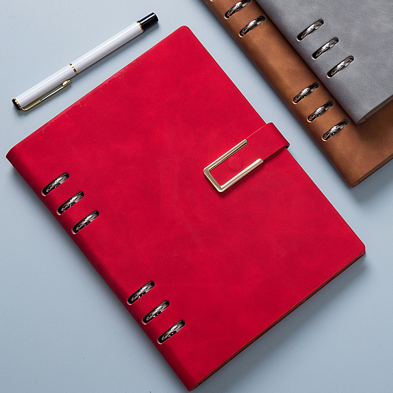 Cuaderno de cuadernos de hoja a5 cuaderno de hoja extraíble b5 cuaderno de notas de oficina de negocios image 4