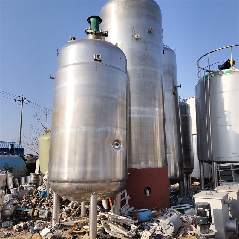 二手生物发酵罐 不锈钢立式发酵设备 二手2000升发酵罐