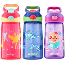 contigo���Ͽ˶�ͯˮ�����ܱ��׶�԰�����ɰ���ͨˮ���ı���450ML
