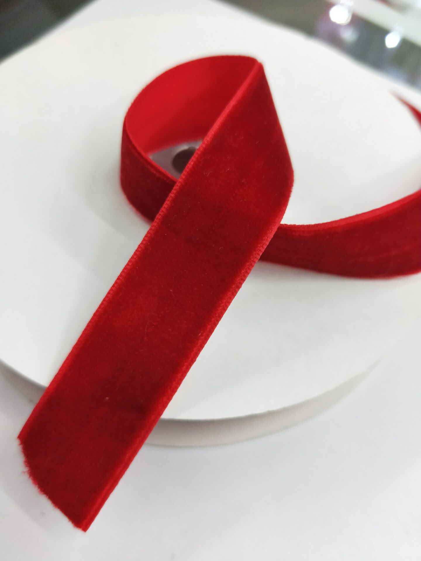 1cm unilateral cinta de terciopelo cinta de terciopelo multi-tamaño cinta de terciopelo ropa de tocado material de decoración