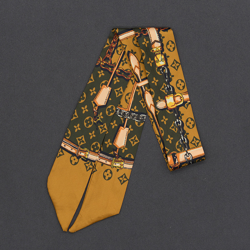 Una pieza de cabello combinado con mano coreana francesa joyería de bolsas de pañuelo largo joyería de cabello correa larga correa de cabello