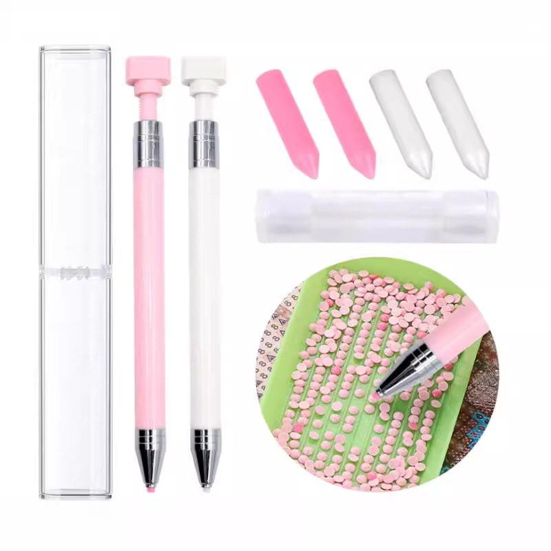 Cross-border nail drill crayon portable rotary drill sticky drill set bead nail special tool pen wholesale