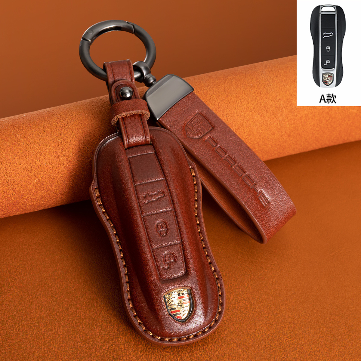 B타입 - 다크 브라운 [가죽 로프]