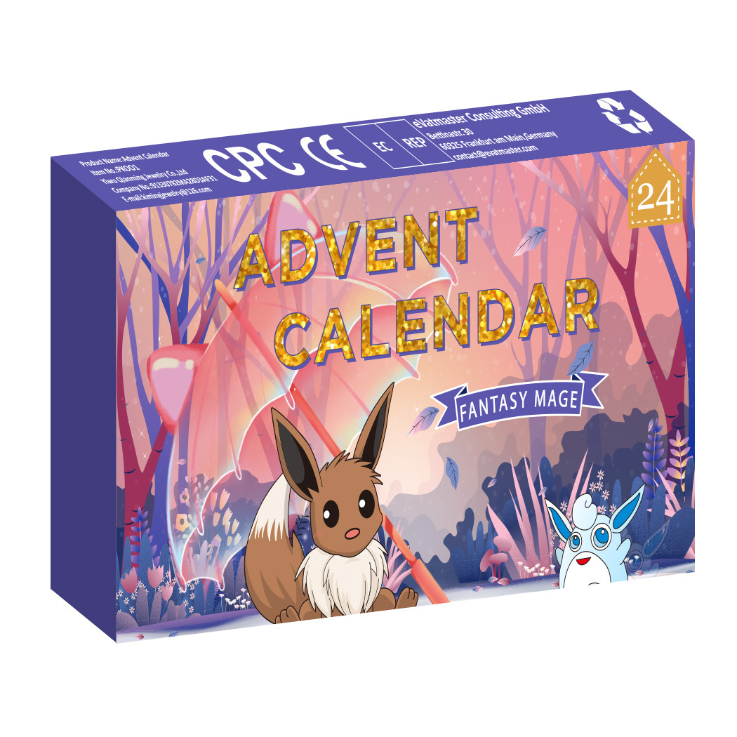 thumbnail image 1 of Nuevo Caja ciega nueva, superventas, regalo de Navidad para niños, elfo, 24 números, cuenta, 1 of 4