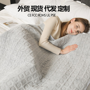 Cross-border carbon fiber electric blanket Amazon Japan US gauge 110V heating blanket washable flannel heating blanket