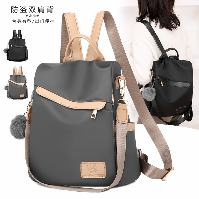 Bolso de moda para mujer 2022 nueva mochila de estilo coreano al aire libre de moda simple antirrobo mochila de viaje de ocio mochila para mujer