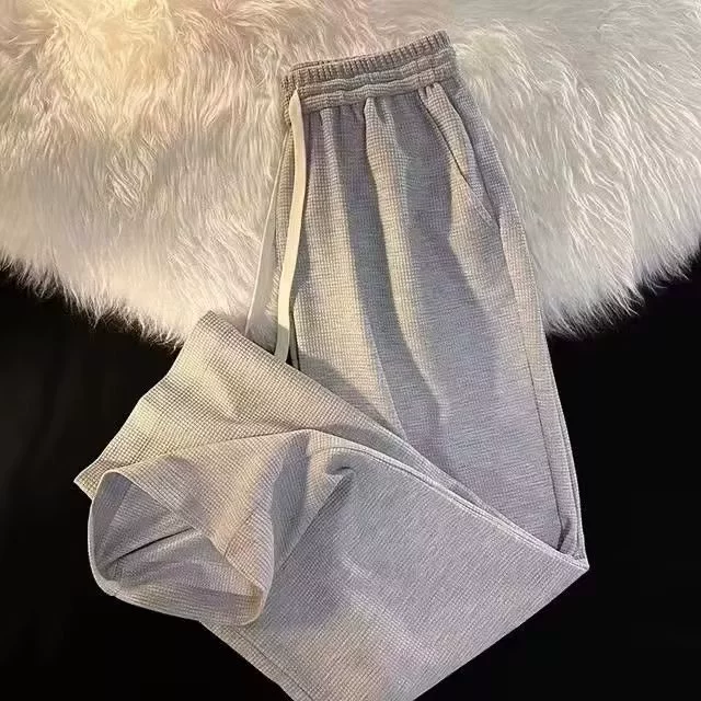 Летние спортивные тонкие шелковые брюки