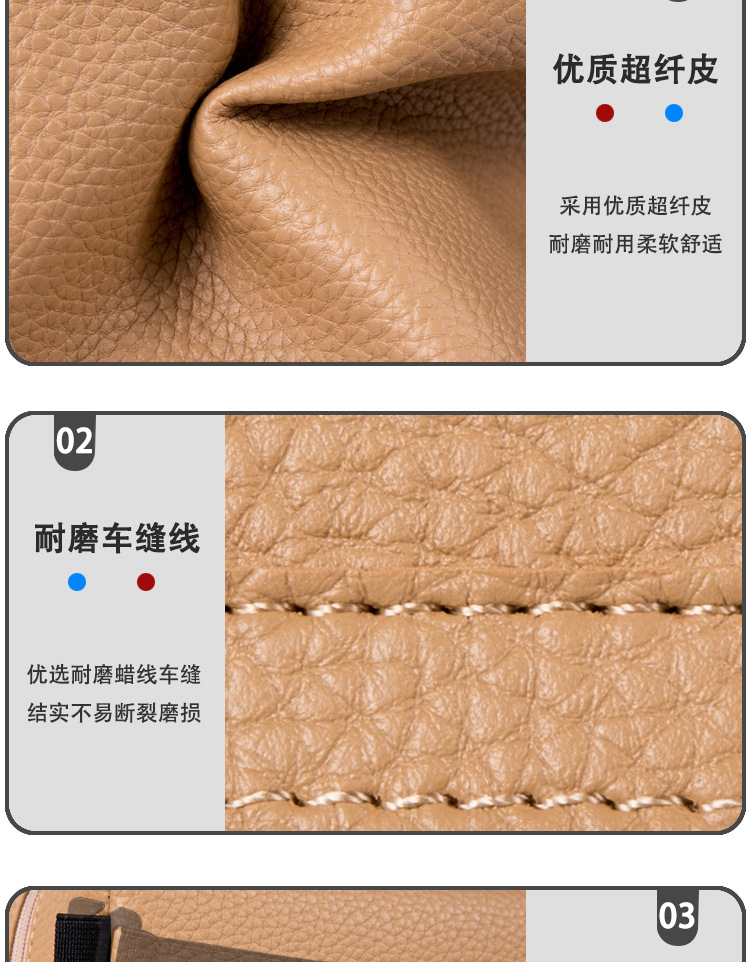 Car Interior Supplies Tissue Box Felt Car Tissue Box Hanging Seat Back Paper Bag High-End Tissue Storage Box