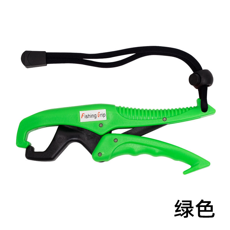 Dispositivo de control de peces flotante de plástico multifunción Luya alicates clip de pescado dispositivo de captura de peces alicates de control de peces de cuerda perdida