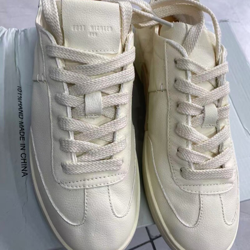 Lightweight Thin-Soled First-Layer Cowhide Casual Sneakers 2026 Spring/Summer New Fashion Versatile White Shoes Men's Low-Top Trendy Shoes Lightweight Thin-Soled First-Layer Cowhide Casual Sneakers 2026 Spring/Summer New Fashion Versatile White Shoes Men's Low-Top Trendy Shoes