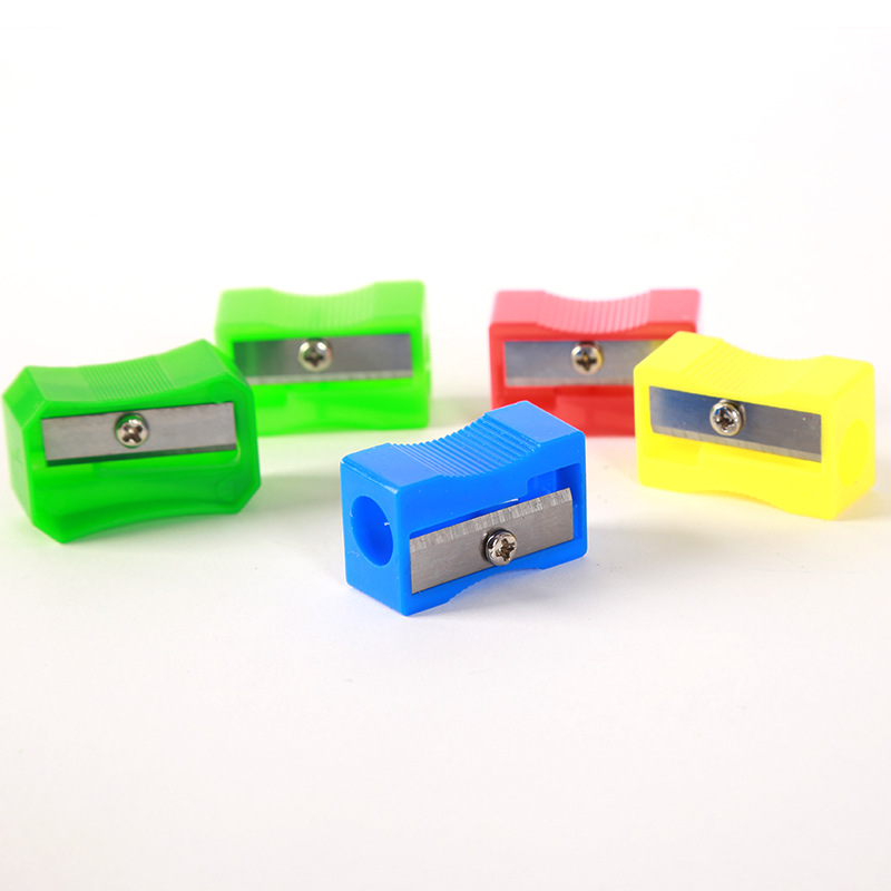 Sacapuntas con forma de animal Sacapuntas de dibujos animados Sacapuntas lindo de un solo orificio Sacapuntas para niños Cepillo de lápiz para estudiantes de primaria