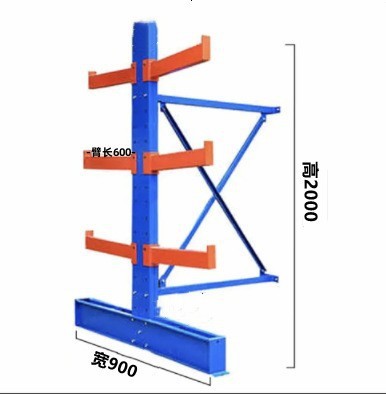 棚片持ち式棚重資材工業倉庫鋼管倉庫棚物流金物片持ち棚棚|undefined