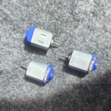 微型130双头轴马达风扇吸尘器电动小电机四驱车儿童制作玩具diy直