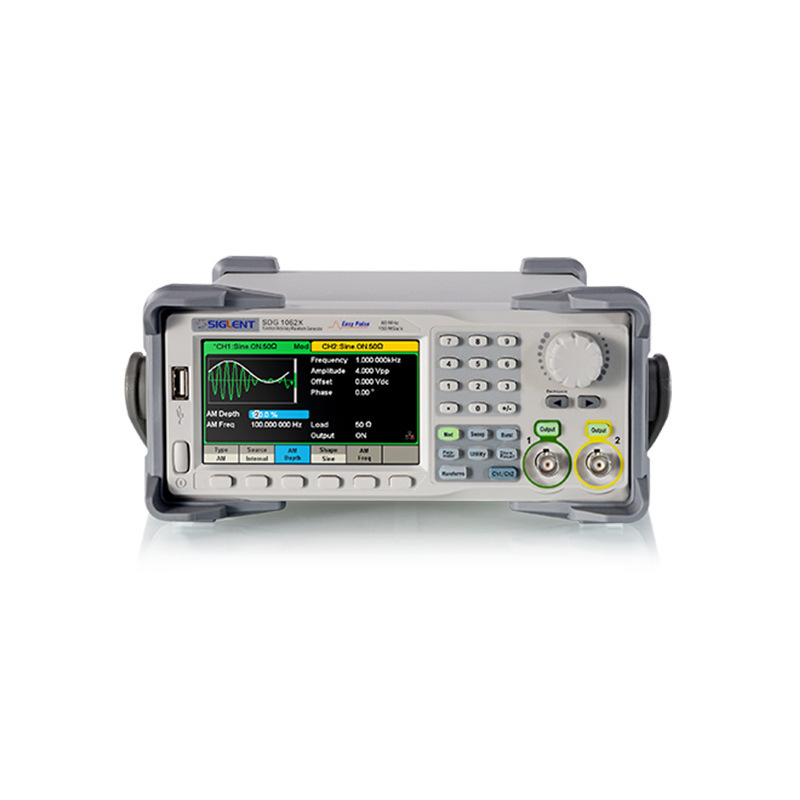 Siglent鼎阳SDG1032X 60MHz双通道信号源 函数任意波形发生器