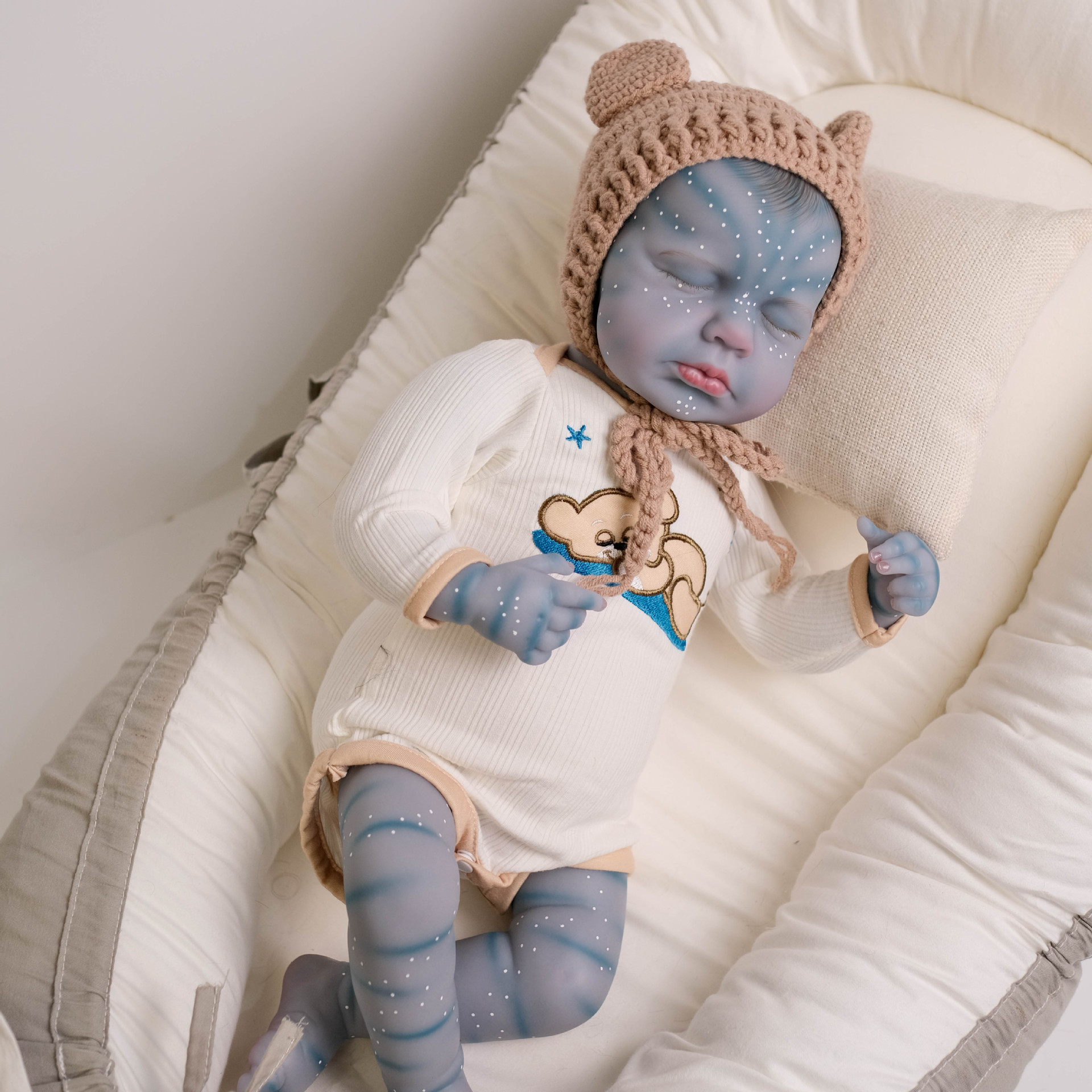 19inch Reborn Avatar Muñeca de Avatar Suministro de comercio electrónico transfronterizo Estación independiente AliExpress