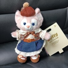 25上迪新款万圣系列玲娜贝儿露露站坐毛绒玩具钥匙扣书包挂件礼物