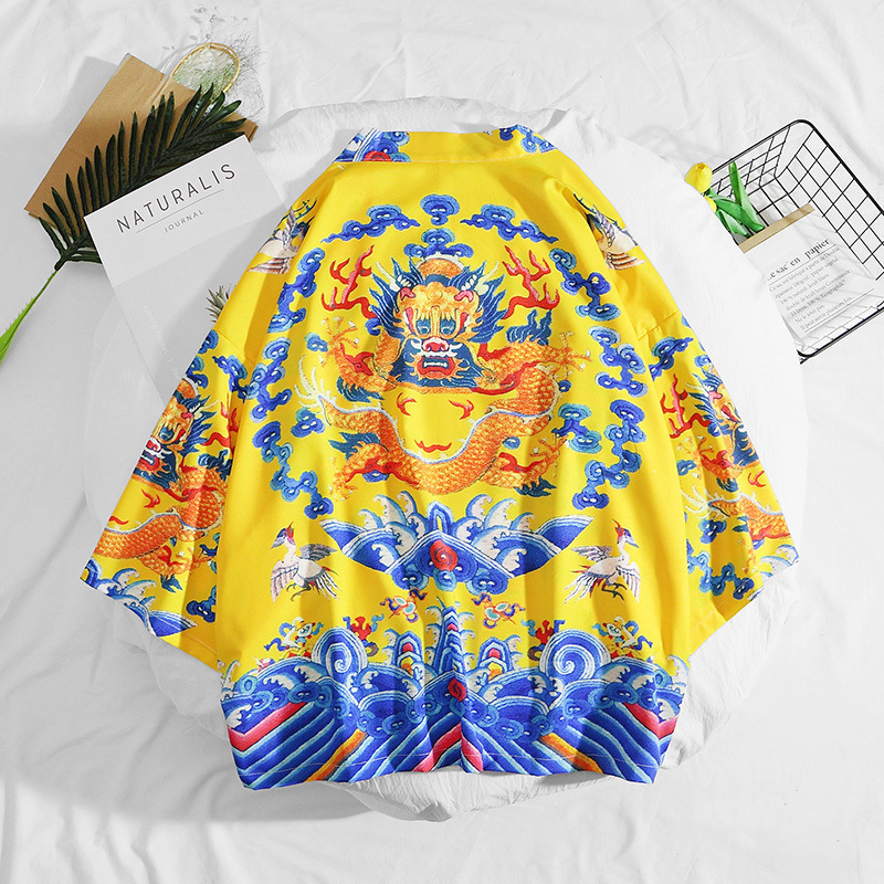 羽织日式和风开衫女上衣和服外套学生古风日系汉服衣服浮世绘道袍