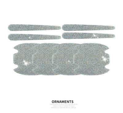 Body sticker Bowl stickers Diamond-embedded handle stickers - ab8pc