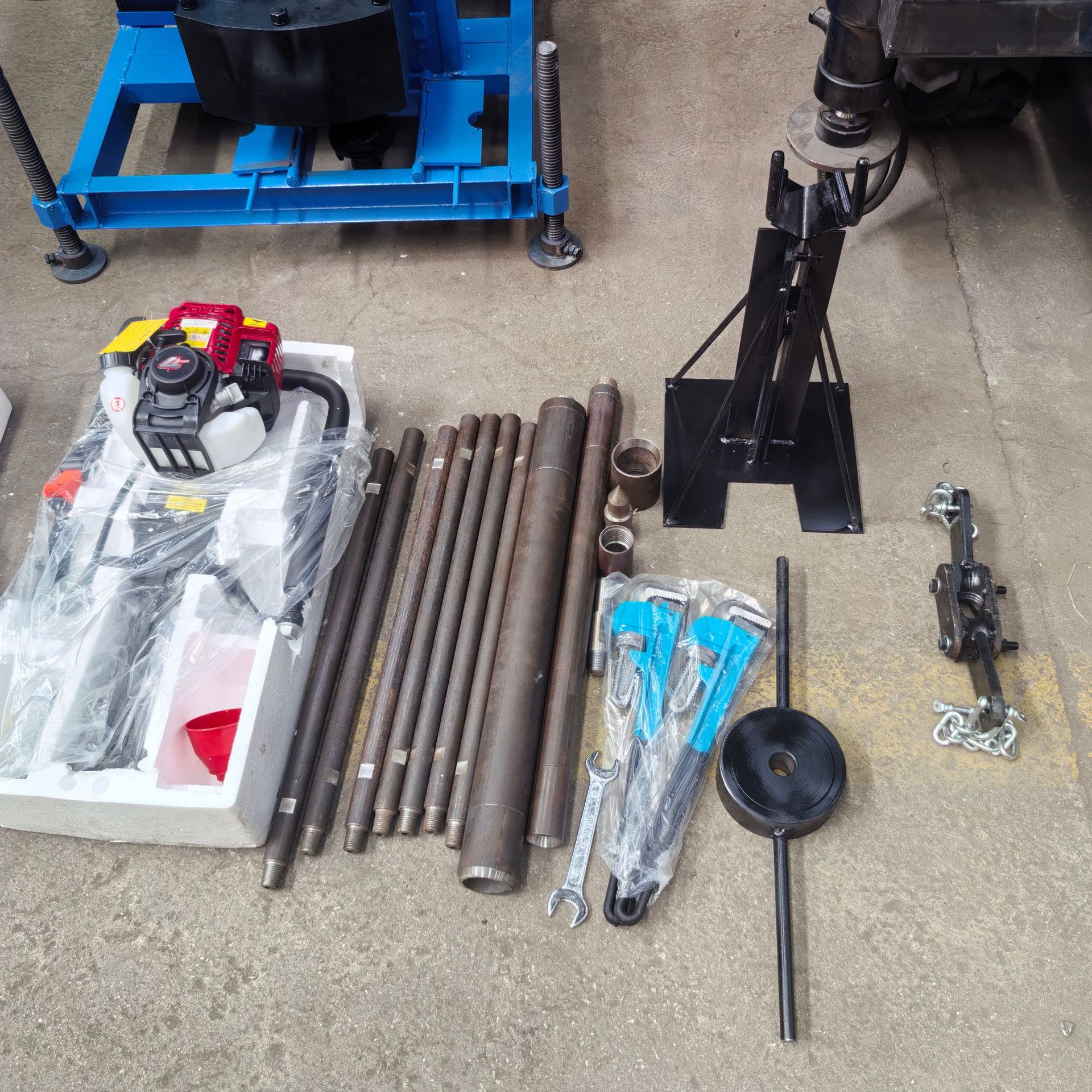 轻便汽油取土钻机 户外工程作业沙土取样钻机 四冲程土壤取样钻机