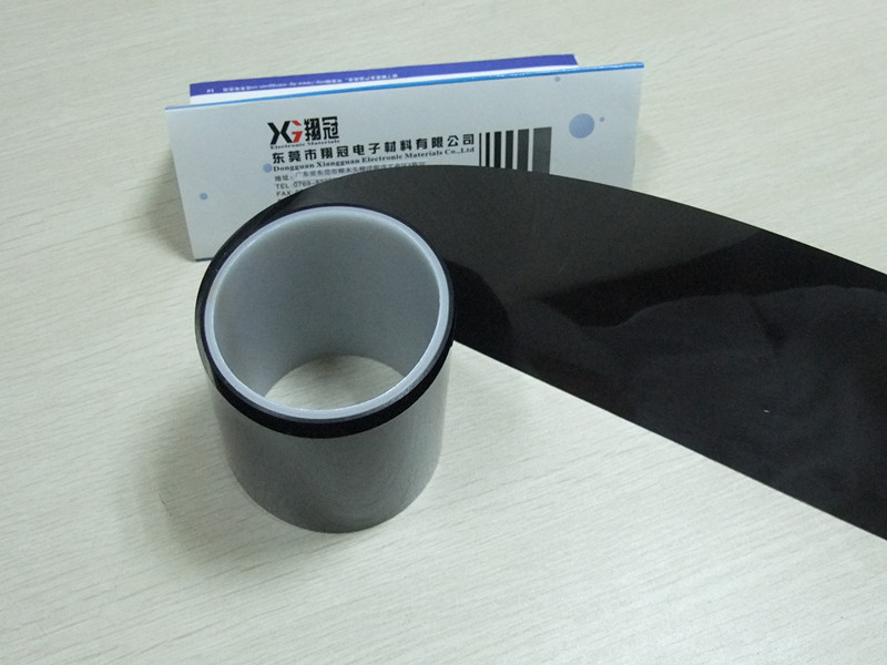 供应哑黑亮黑KAPTON聚酰亚胺PI耐高温绝缘薄膜