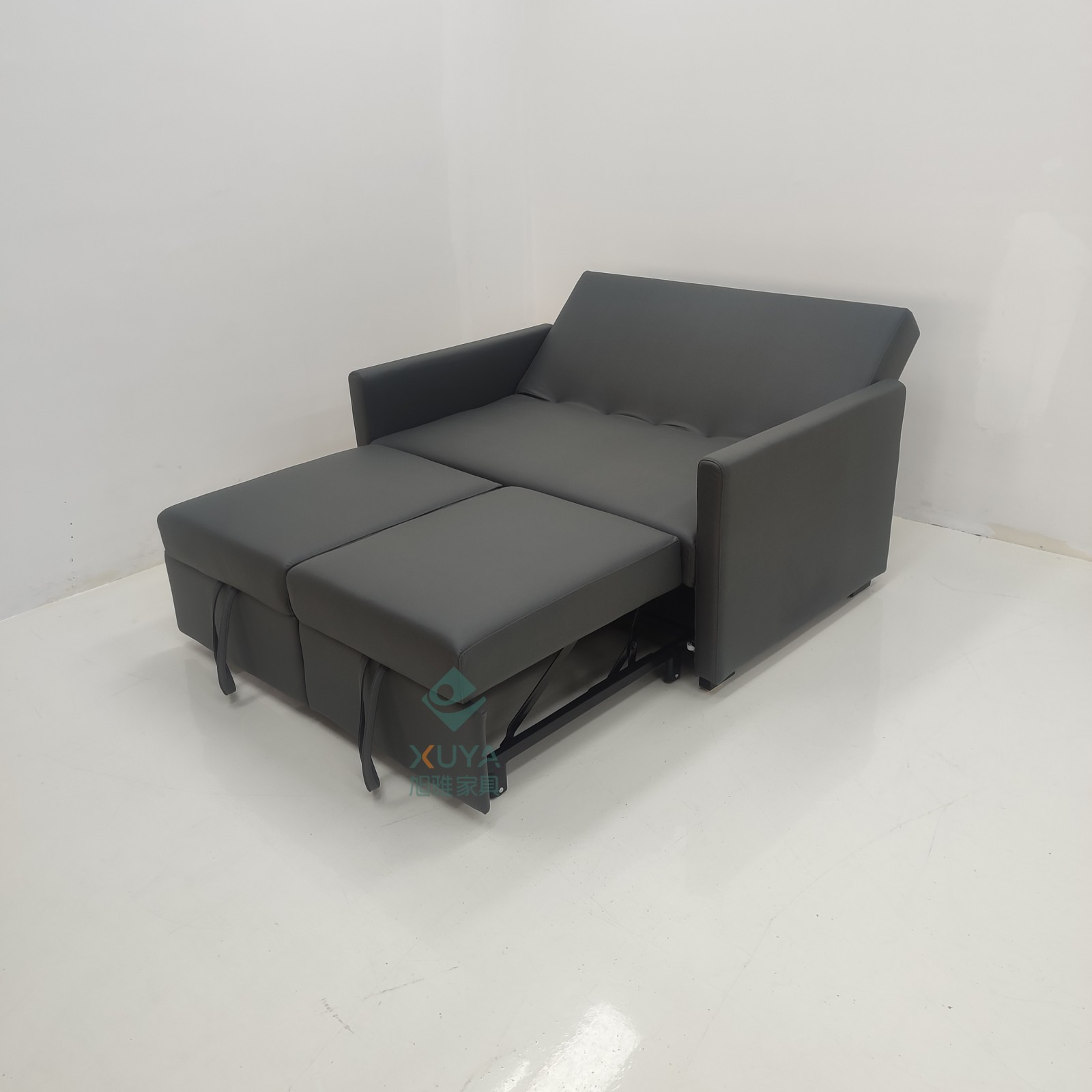 Sofá cama plegable de tres segundos tipo pequeño hogar gato garra tela sofá cama de tirar anti-cat arañazo sala de estar apartamento plegable peinado
