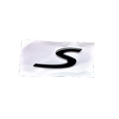 Porsche English letter emblem, Cayenne, Macan S emblem, GTS, Panamera, modified rear emblem, logo sticker (Car logo) - standard-s