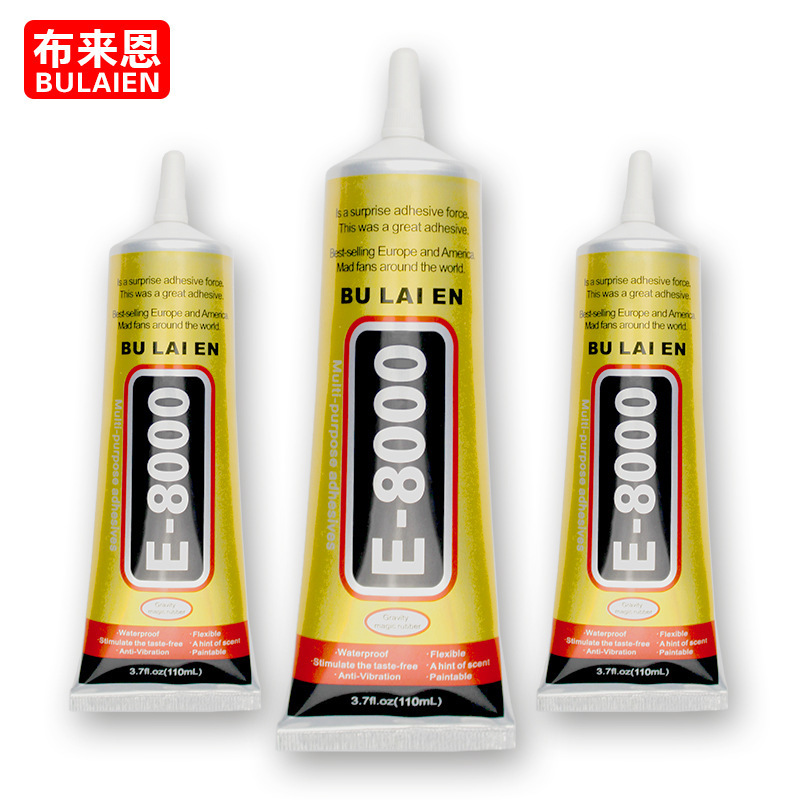 Brian E8000 Strong Adhesive Glue Promotion for Phone Screen Glue, Jewelry, Earrings, Hairpins, Rhinestone DIY Craft Glue