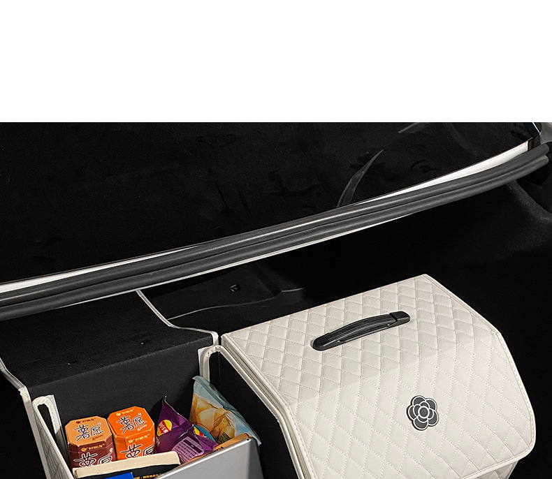 Car trunk storage box multi-functional Internet celebrity small car supplies practical Complete Collection car trunk storage box for women