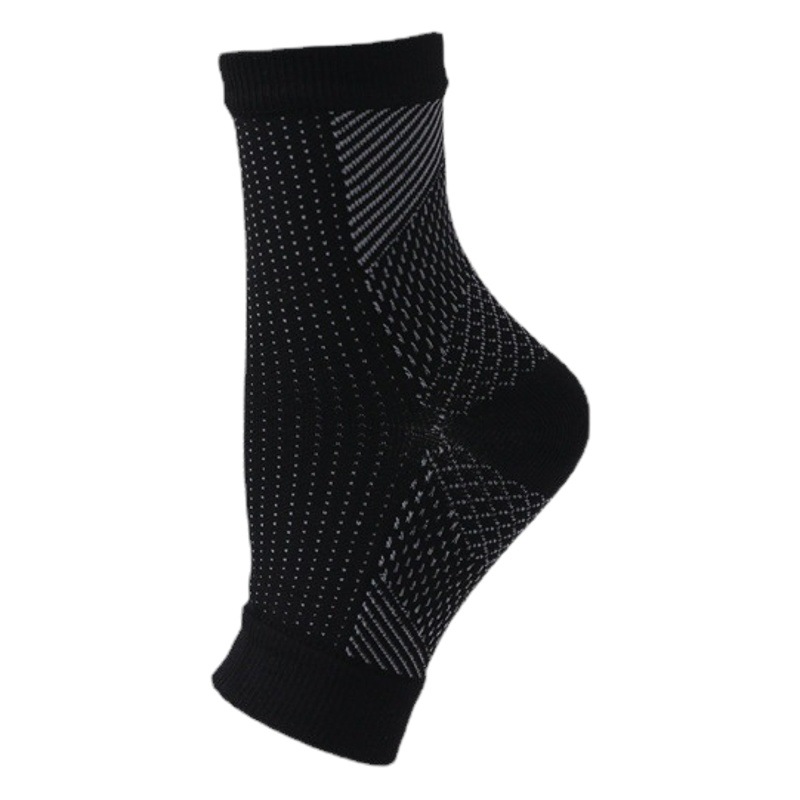 Calcetines de compresión deportiva Calcetines de compresión de fitness al aire libre europeos y americanos para mujeres calcetines de protección de tobillo de cuerda de saltar calcetines elásticos de equitación transpirables