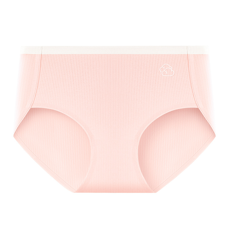 Sin costuras, alto elástico, cintura media, algodón de gran tamaño, bolso, clima de cadera, algodón puro 10A, entrepierna antibacteriana, entrepierna de algodón, calzoncillos para mujer