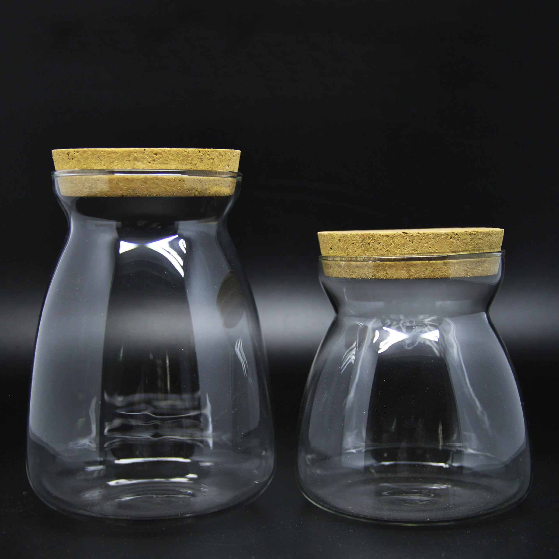 Контейнер для изготовления мха DIY стеклянная бутылка микропейзаж креативная бутылка А-образная ваза Пробковая трапеция