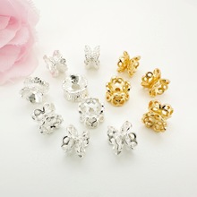 14K��ɫ��ɫС�U�������p���U���OӋ�ֹ�DIYˮ���ִ��Ʒ������l