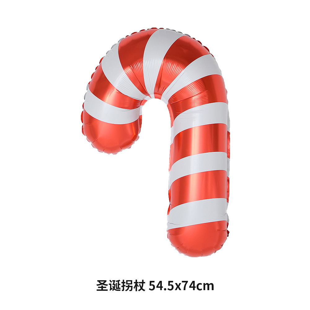 圣诞拐杖 54.5x74cm