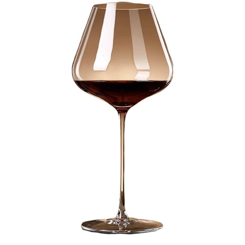 Большой бордовый бокал для вина, бытовой роскошный креативный хрустальный стеклянный графин для живота, виноградный Кубок