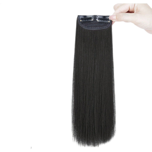 Xuchang wig piece real hair one piece hair pad clip hair pad hair root hair extension piece invisible both sides fluffy