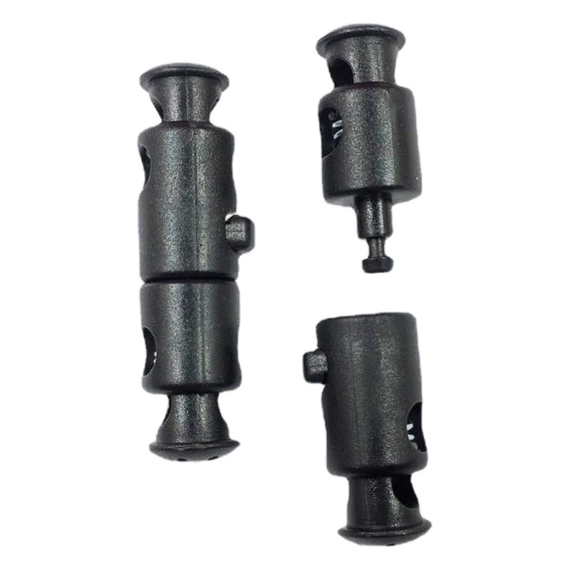 Готовая пластиковая веревочная пряжка от производителя, пряжка в виде свиного носа, пружинная пряжка, противоскользящая пряжка, эластичная пряжка, веревочная пряжка, пряжка с шариковой бусиной, пряжка «кошачий глаз»