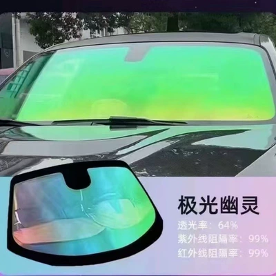 Automotive Film, Factory wholesale of colorful car window